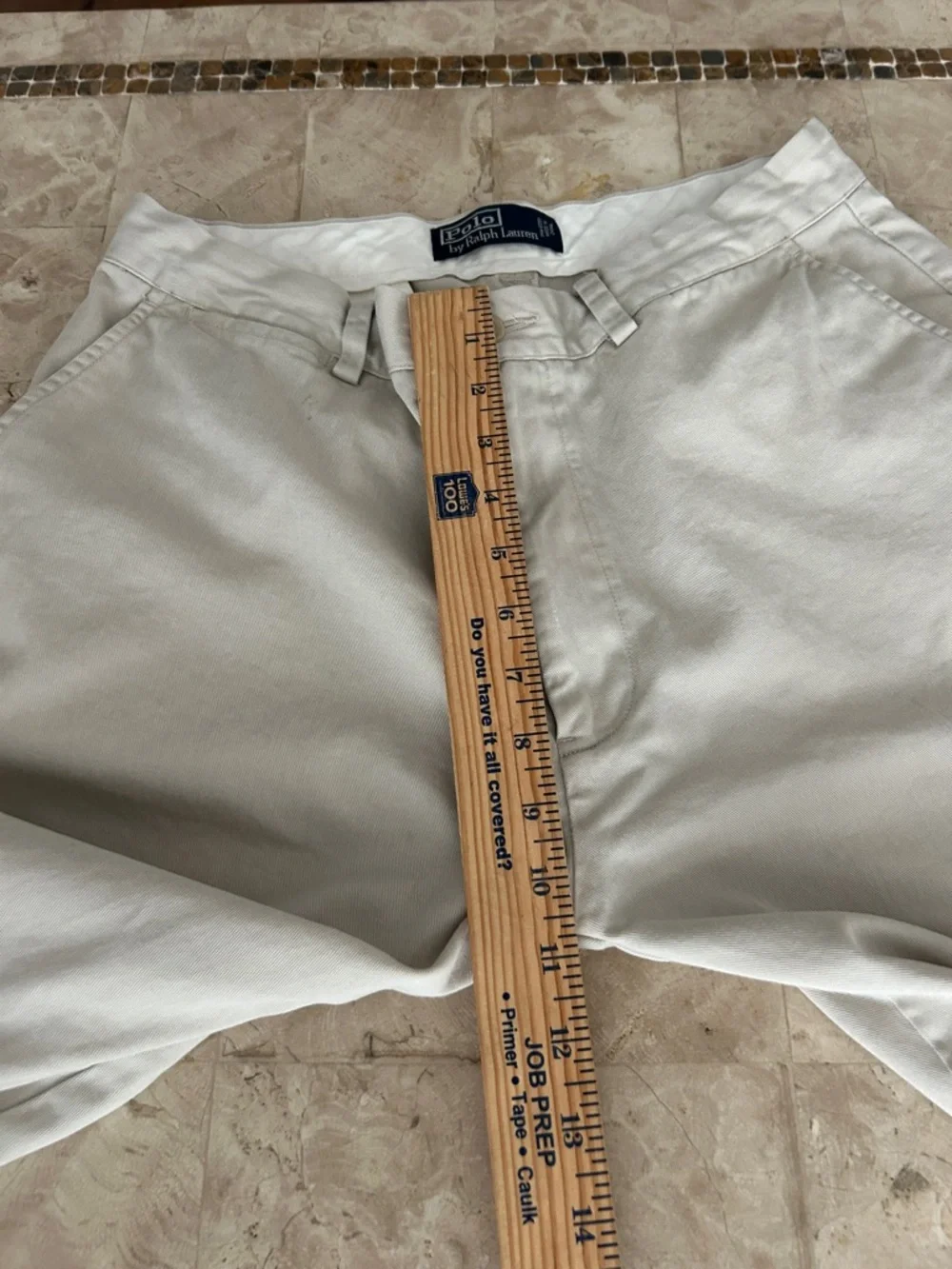 Polo Ralph Lauren Classic Chino Men’s‎ Classic Pants Size 32x30 but length is 27